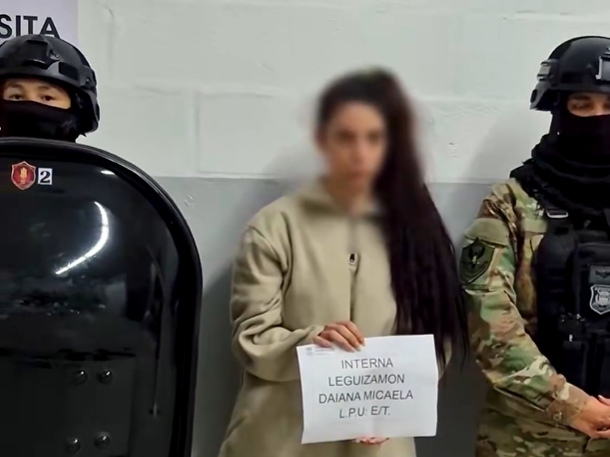 Video | Vinculada a Los Monos: sumaron a “La Diabla” Leguizamón al sistema de Alto Riesgo para presas en Ezeiza
